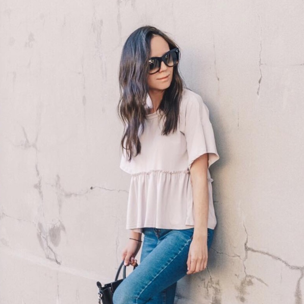 Peplum top